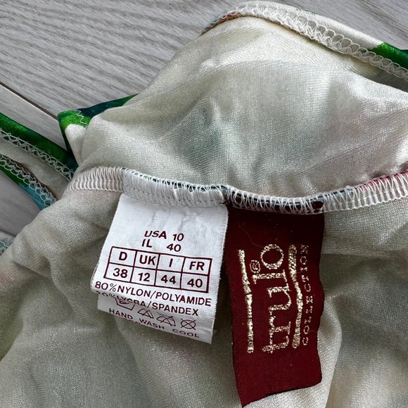 TRULO COLLECTION Bathing Suit SWIMWEAR 1-Piece FLORAL ( 10 ) - Picture 6 of 6